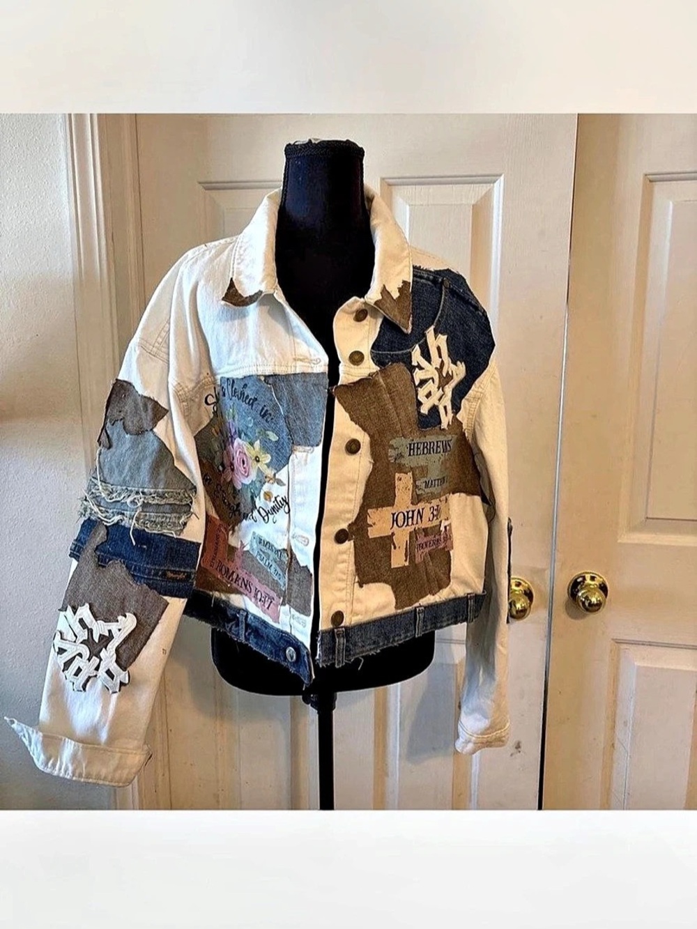 Old navy color block Denim Jacket